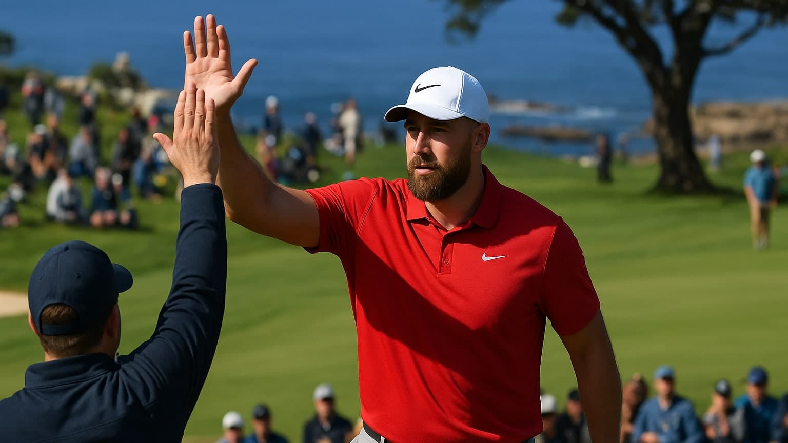 Travis Kelce's Golf Game Claims Another Victim at Pebble Beach Pro-Am