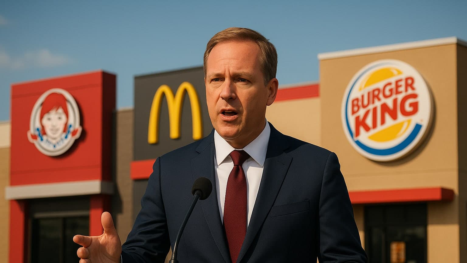 Wendy's President Joins Escalating Fast-Food Burger Battle With McDonald's and Burger King