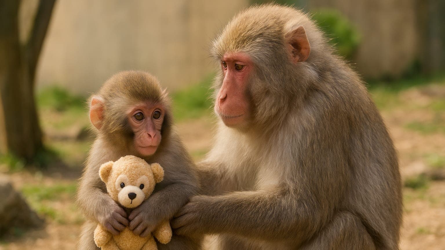Viral Japanese Zoo Monkey Finds Companionship After Rejection