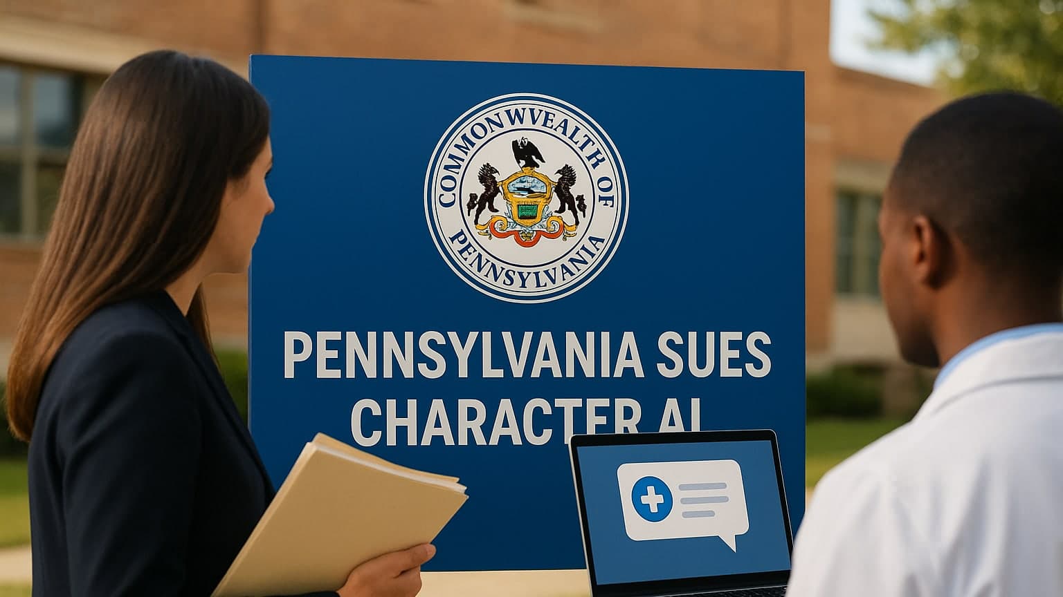 Pennsylvania Sues Character.AI Over Chatbot Posing as Doctor