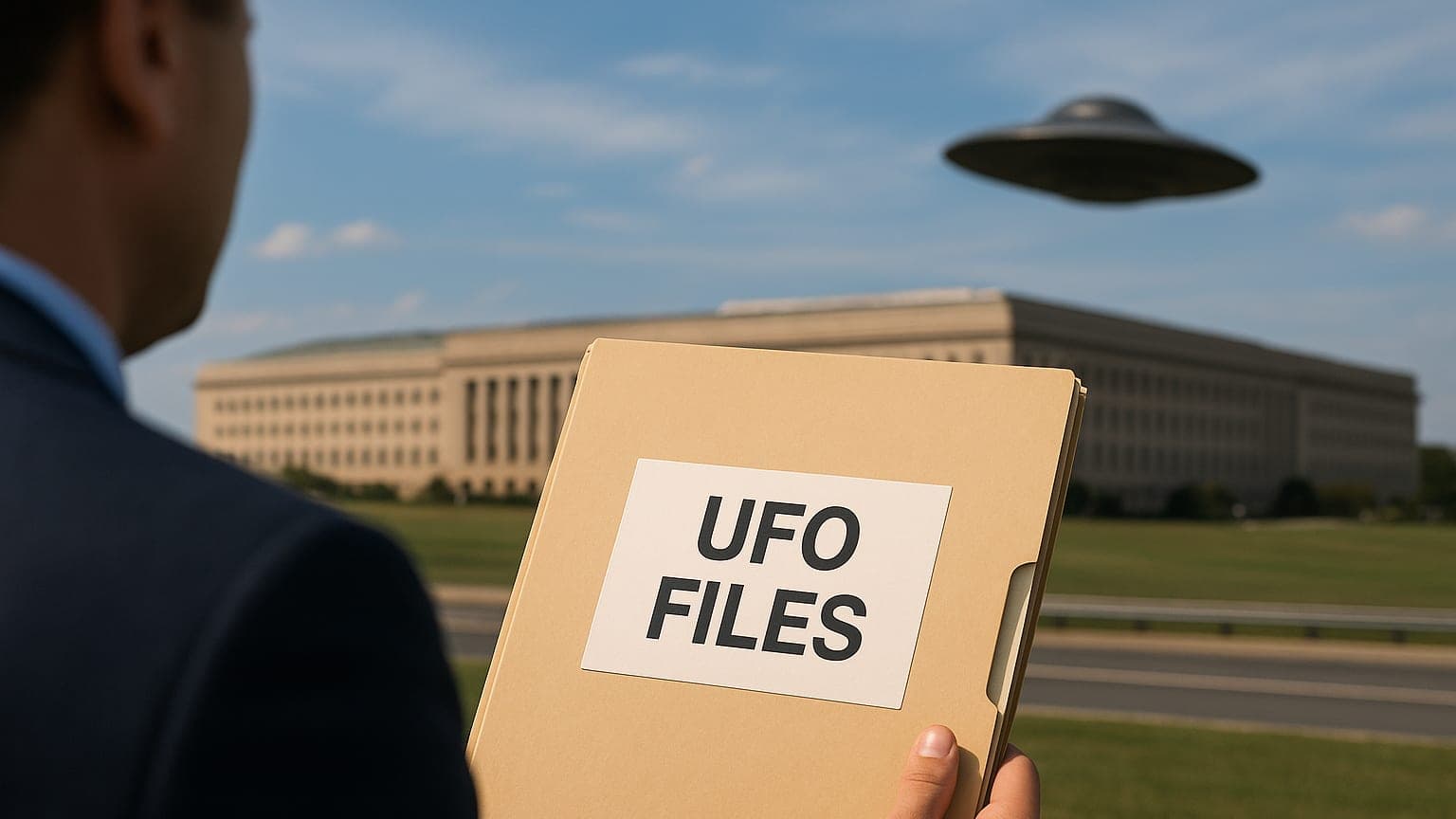 Pentagon Releases Decades of UFO Files to Public