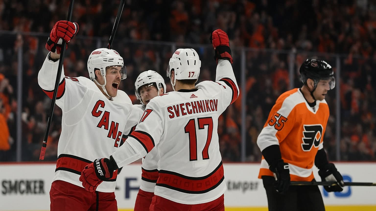 Hurricanes Achieve Perfect 8-0 Playoff Start with Sweep