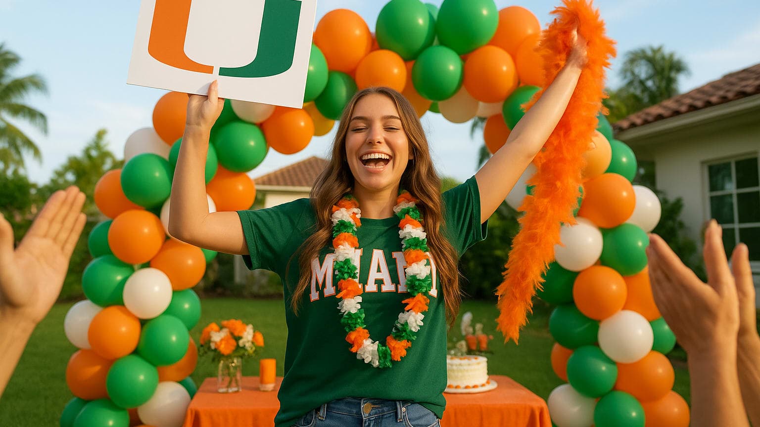 Kai Trump Celebrates University of Miami Commitment