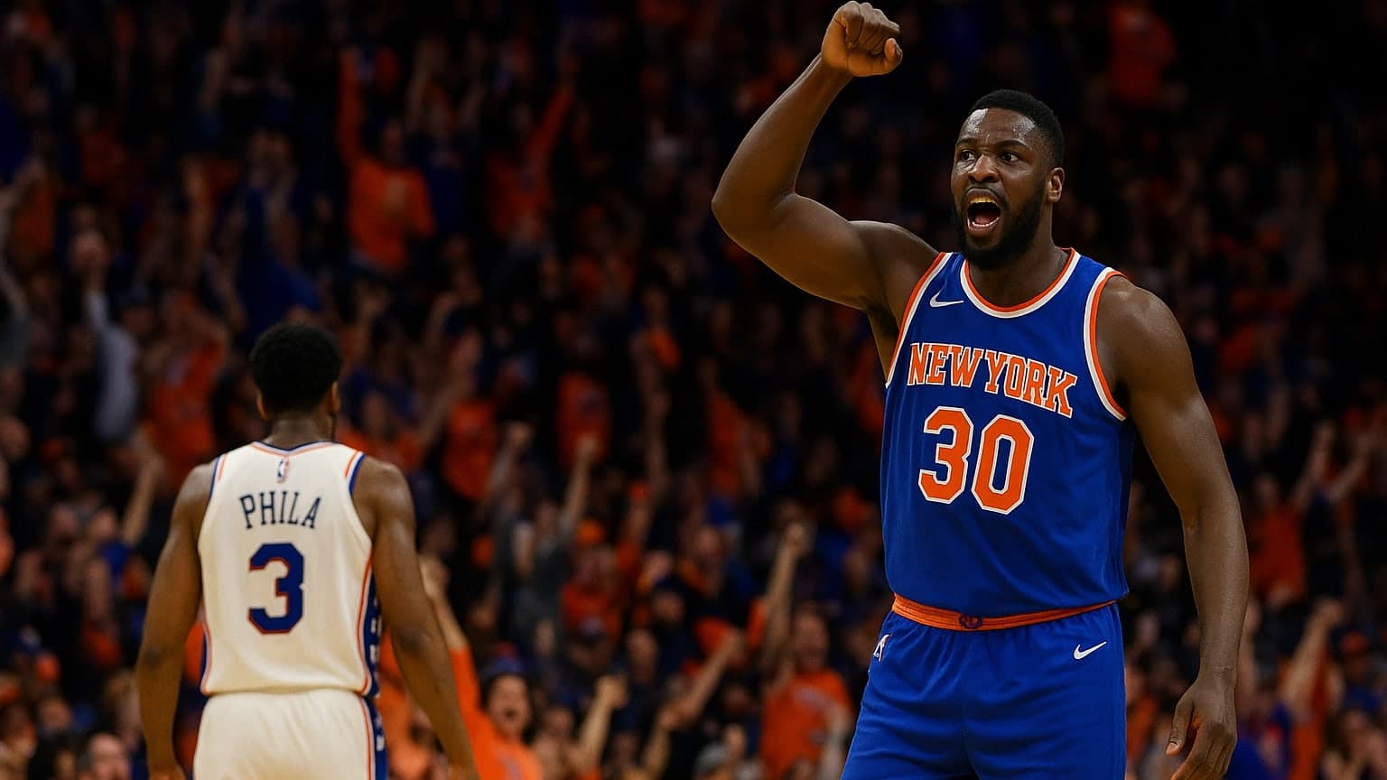 Knicks Sweep 76ers in Dominant Road Victory