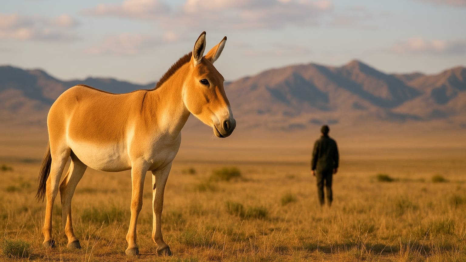 Wild Ass Returns to Mongolia After 65 Years