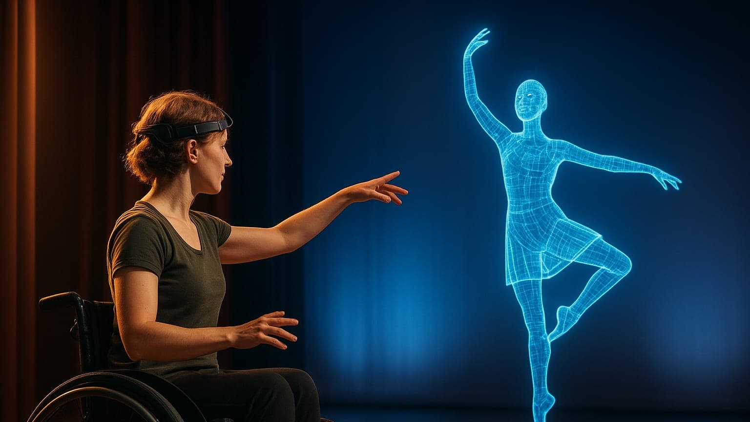 Dancer with ALS Returns to Stage Through Brain-Controlled Avatar