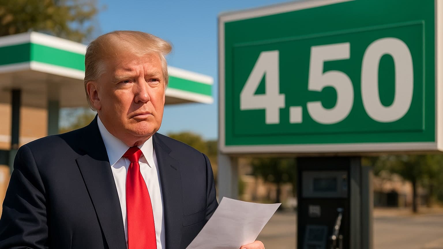 Trump Proposes Federal Gas Tax Suspension Amid Soaring Prices