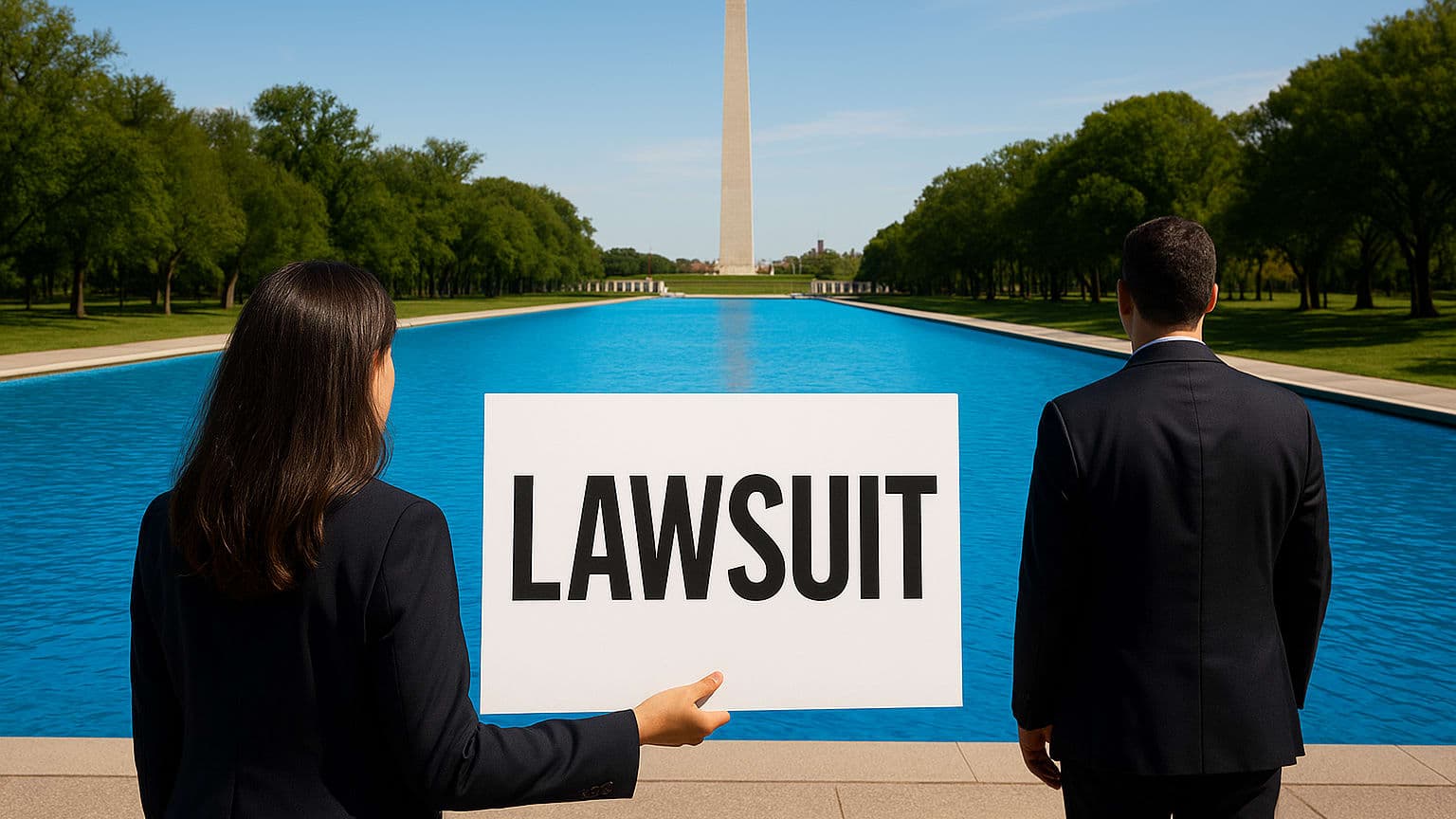 Nonprofit Files Lawsuit Against Trump Reflecting Pool Project