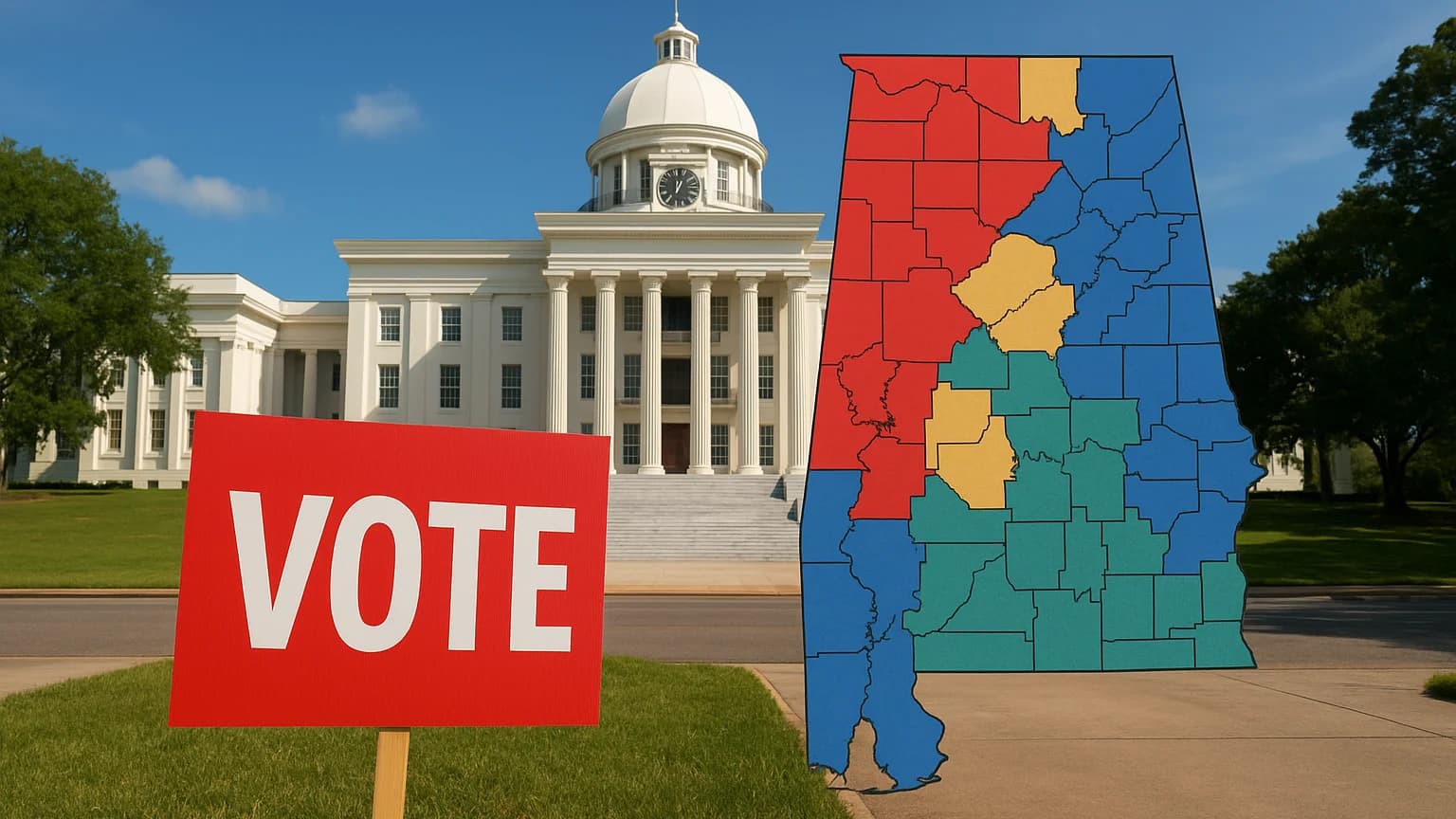 Alabama Splits Congressional Primaries After Supreme Court Ruling