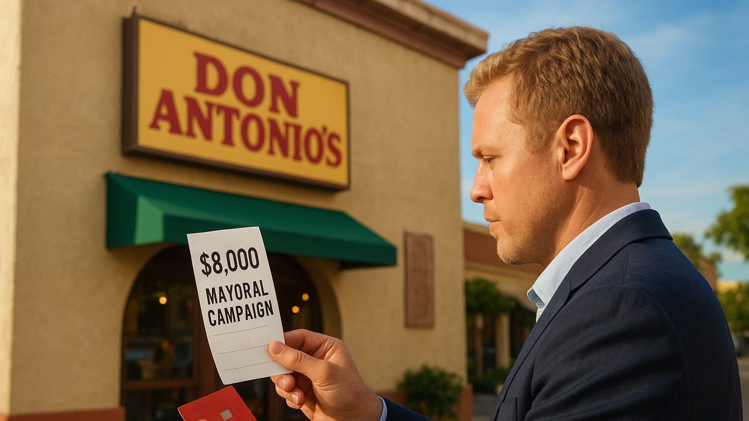 Spencer Pratt Spends $8K at Don Antonio's for Mayoral Campaign