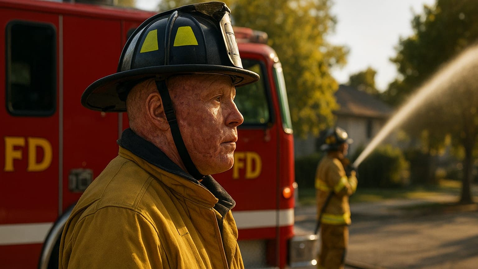 Burn Survivor Becomes Firefighter, Confronts Childhood Trauma