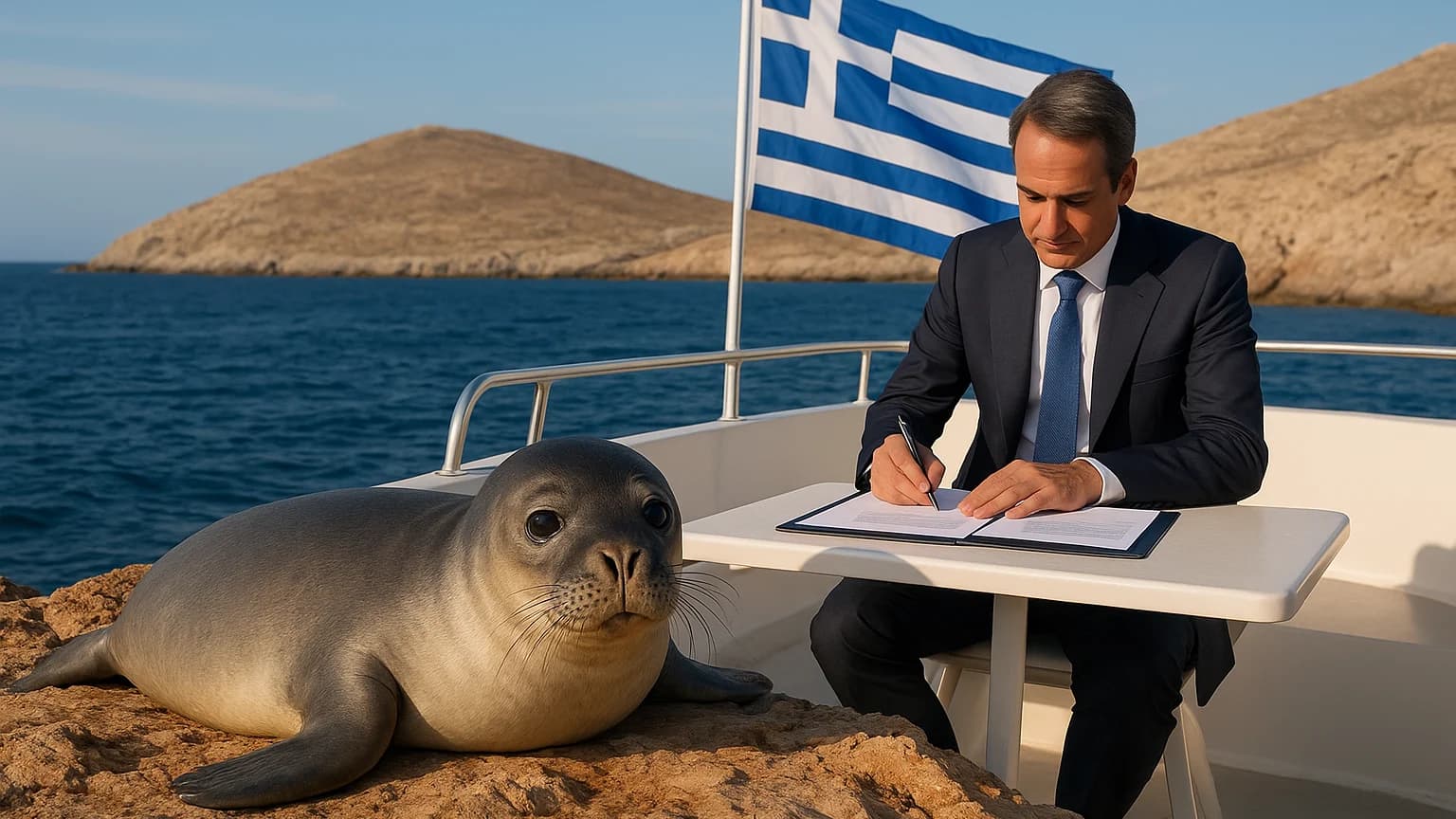 Greece Protects Critical Habitat for Endangered Monk Seals