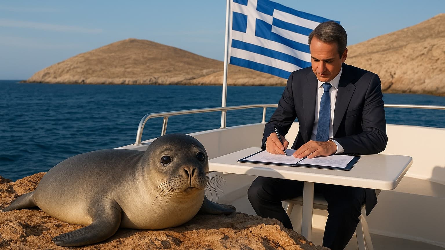 Greece Protects Critical Habitat for Endangered Monk Seals