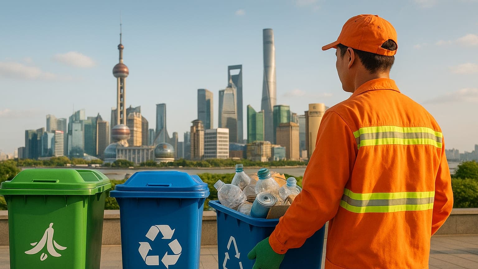 Shanghai Transforms Waste Management With 98% Industrial Recycling Rate