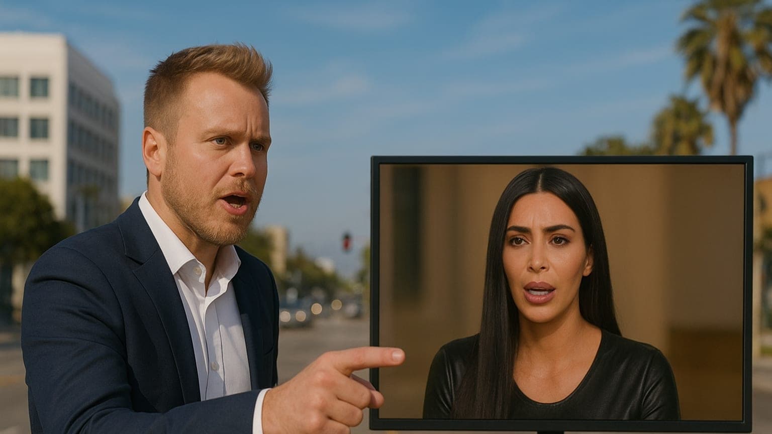 Spencer Pratt Uses Edited Kardashian Clip in Mayoral Attack Ad