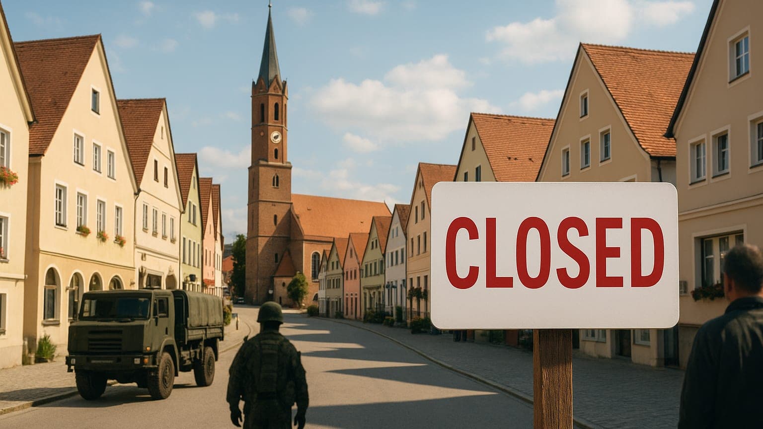 Bavarian Town Faces Economic Catastrophe from Troop Withdrawal