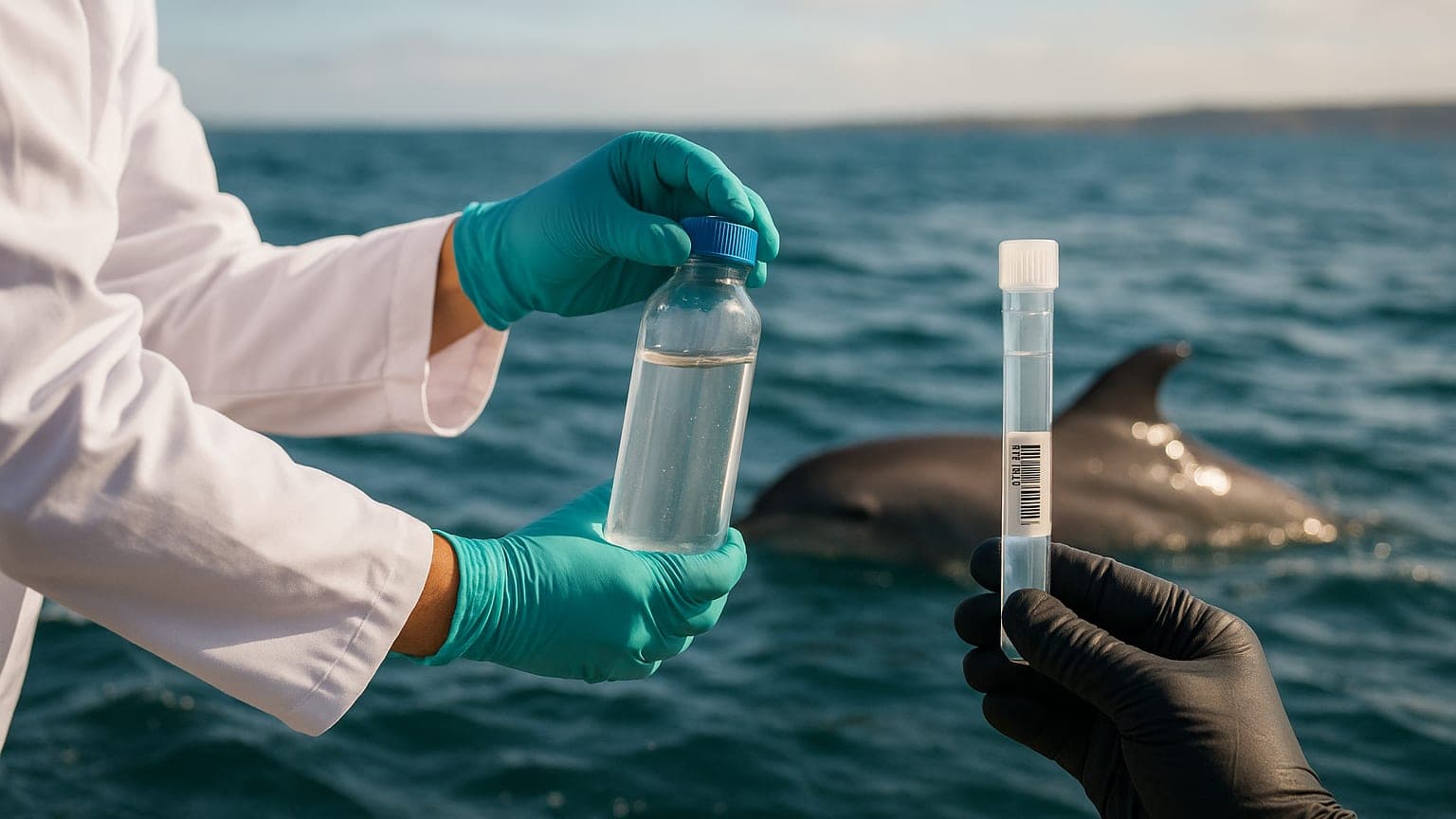Seawater DNA Sampling Reveals Dolphin Population Health