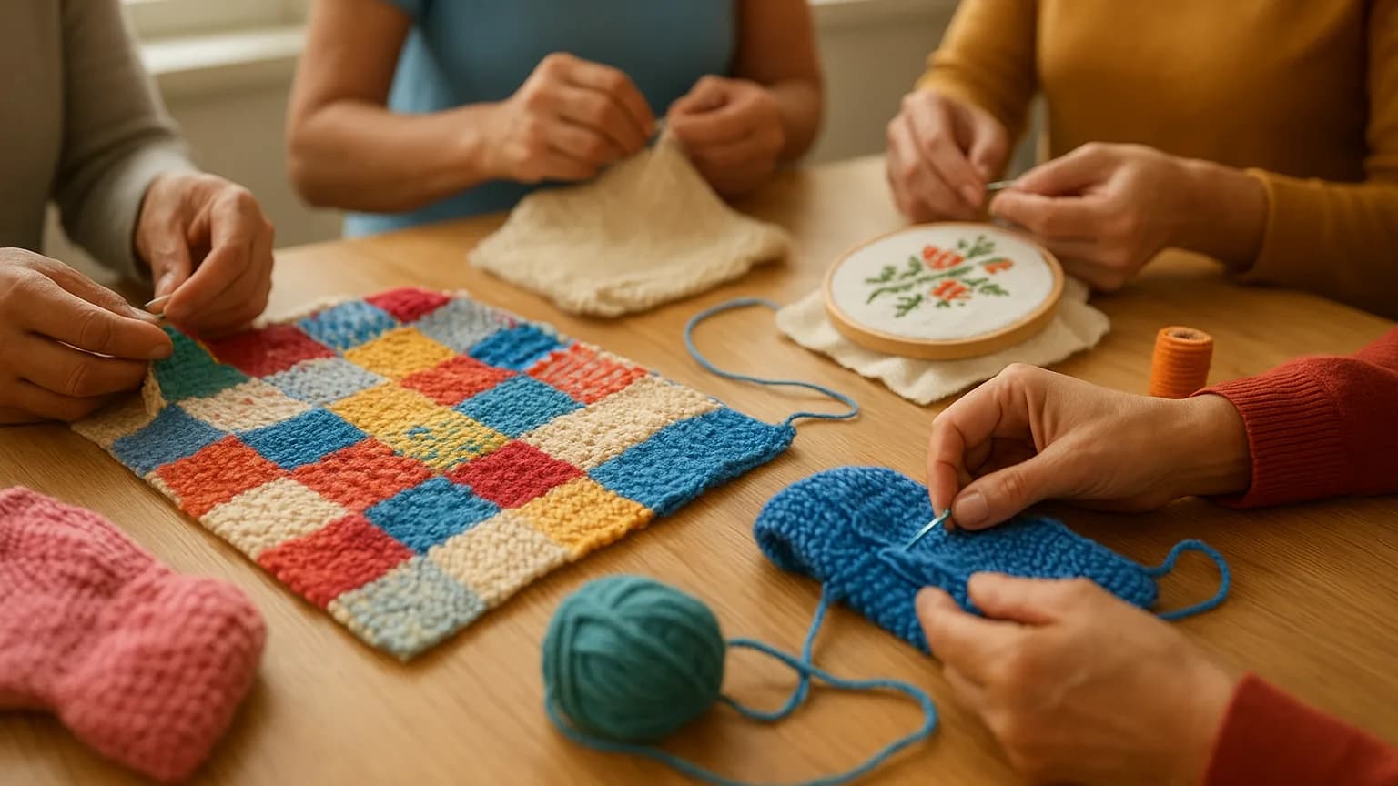 Volunteers Complete Unfinished Crafts for Grieving Families