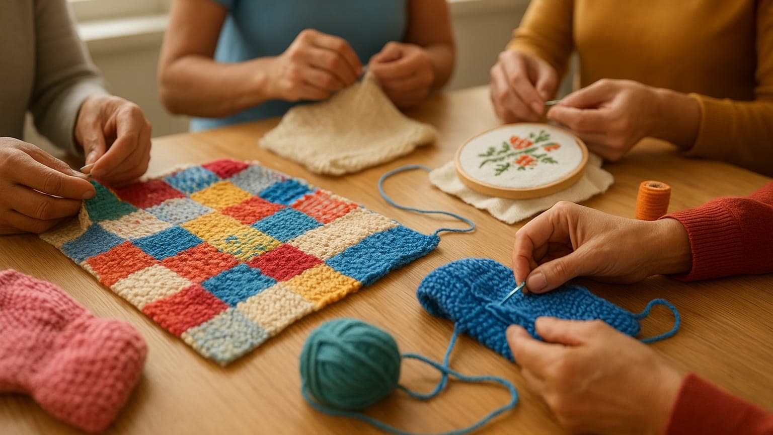 Volunteers Complete Unfinished Crafts for Grieving Families