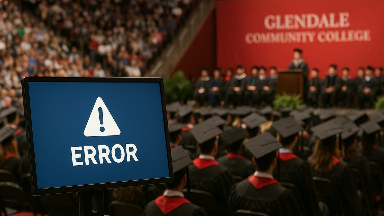 AI System Fails Hundreds at Glendale Community College Graduation
