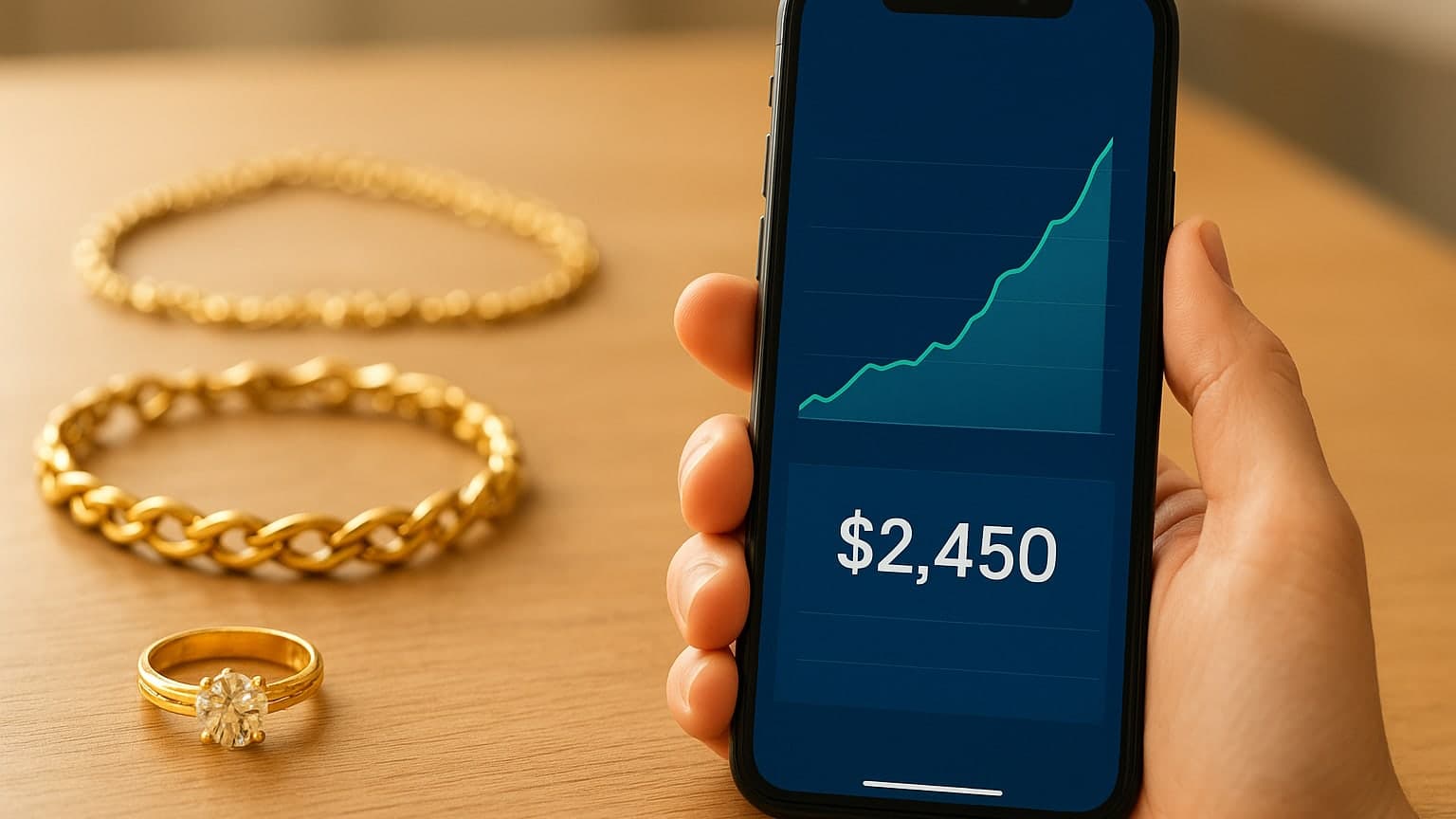 New App Tracks Jewelry Value Like Stock Portfolio
