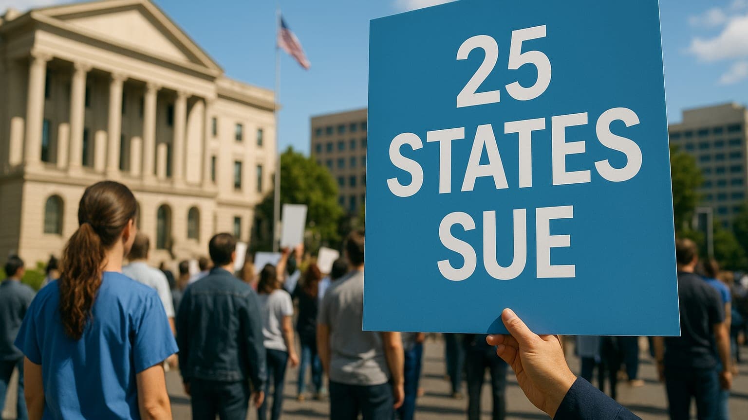 25 States Sue Over Federal Nursing Loan Limits