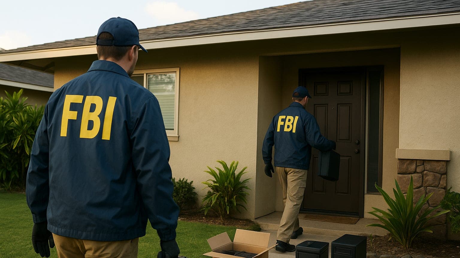 FBI Raid Video Surfaces in Alleged Murder-for-Hire Case