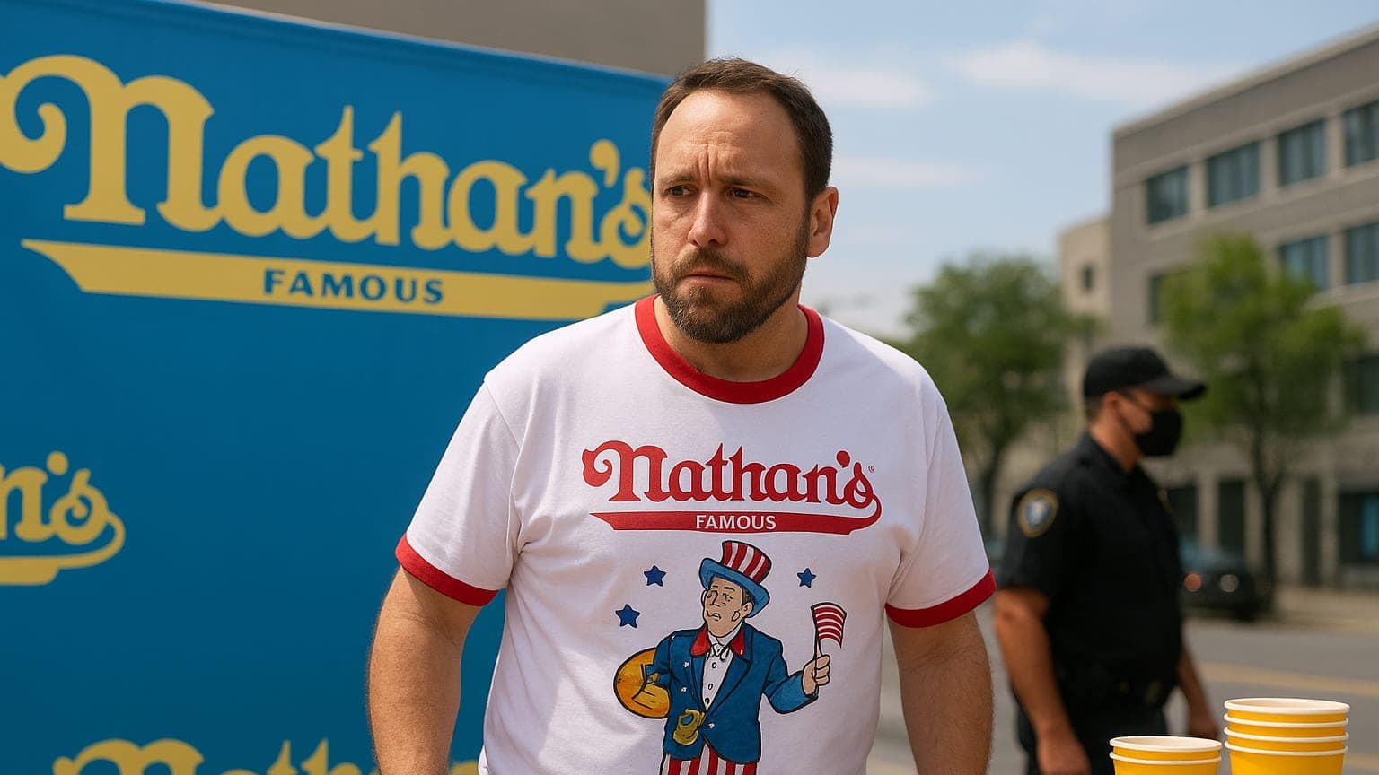 Joey Chestnut to Defend Hot Dog Title on Probation