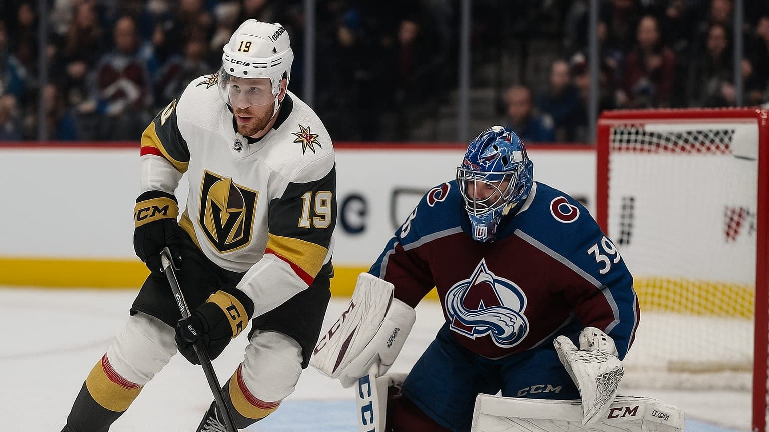 Golden Knights Top Avalanche in Western Conference Finals Opener