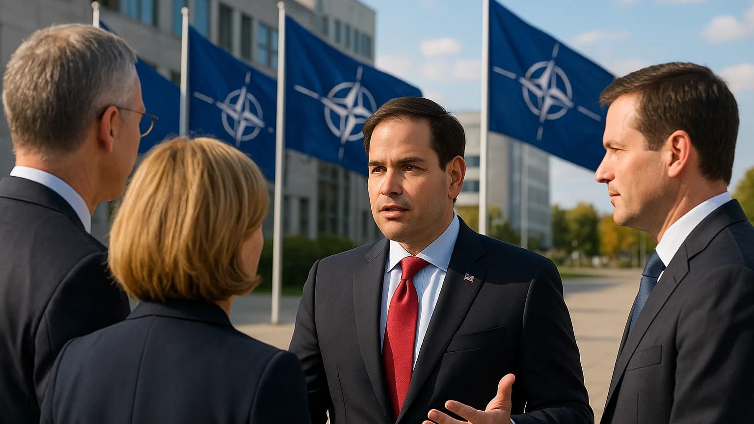 Rubio Meets NATO Allies Amid Troop Deployment Uncertainty