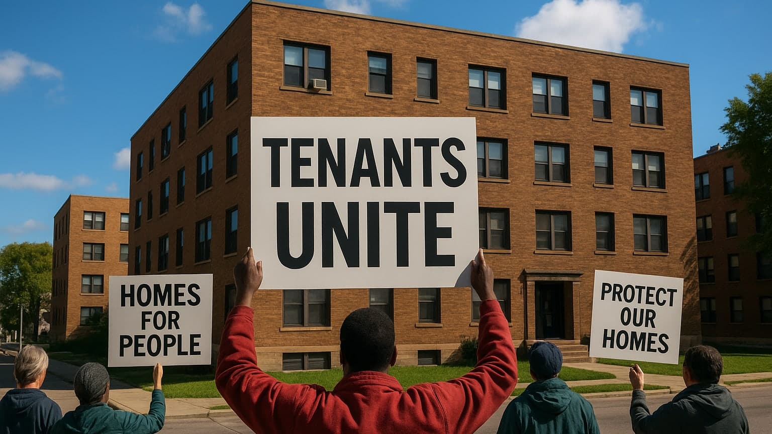 Milwaukee Tenants Challenge Major Corporate Landlord in Unprecedented Campaign