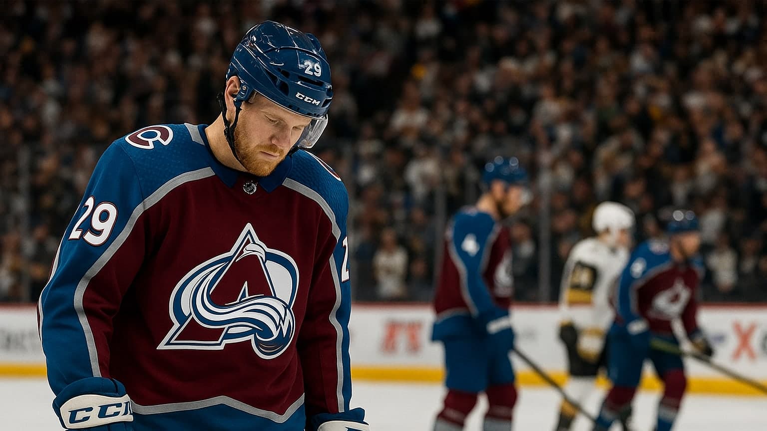 Avalanche Face Elimination After MacKinnon Injury, Game 3 Loss