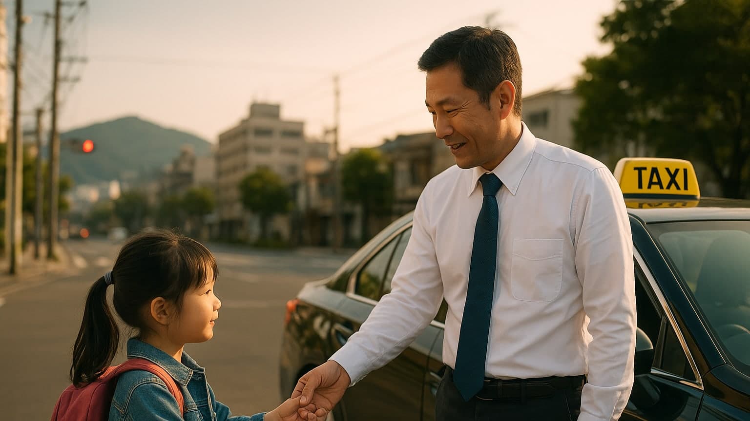 Hiroshima Cab Driver Trades Career for Time with Daughter
