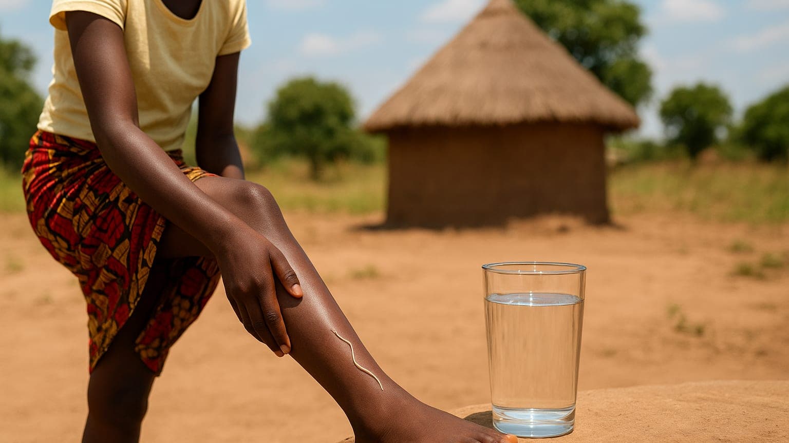 Guinea Worm Disease Nears Eradication with Only 10 Cases
