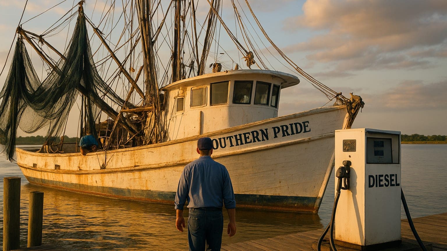 Gulf Shrimpers Seek Federal Relief as Fuel Crisis Deepens