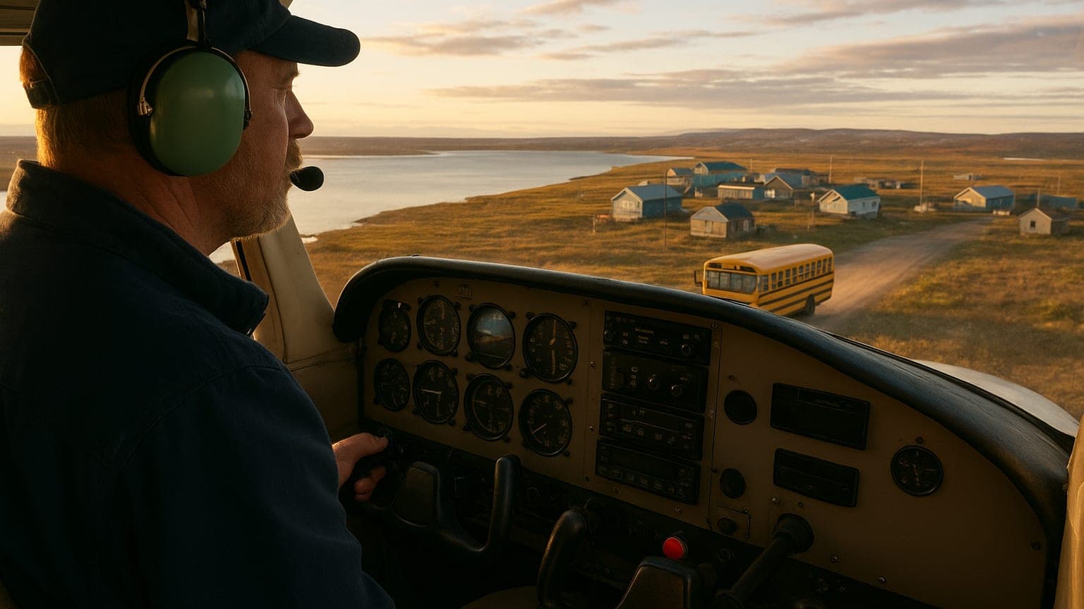 Alaska Pilot Flies Children to School for Four Decades