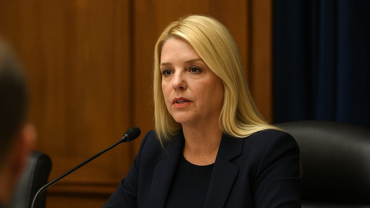 Pam Bondi Testifies on Epstein Files Handling