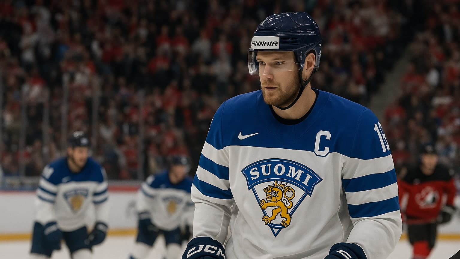 Panthers Captain Barkov Leads Finland to Championship Final