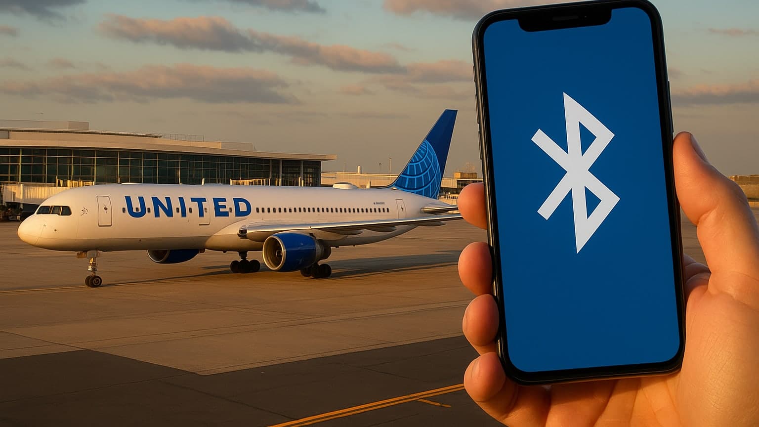 United Flight Returns to Newark Over Bluetooth Device Name