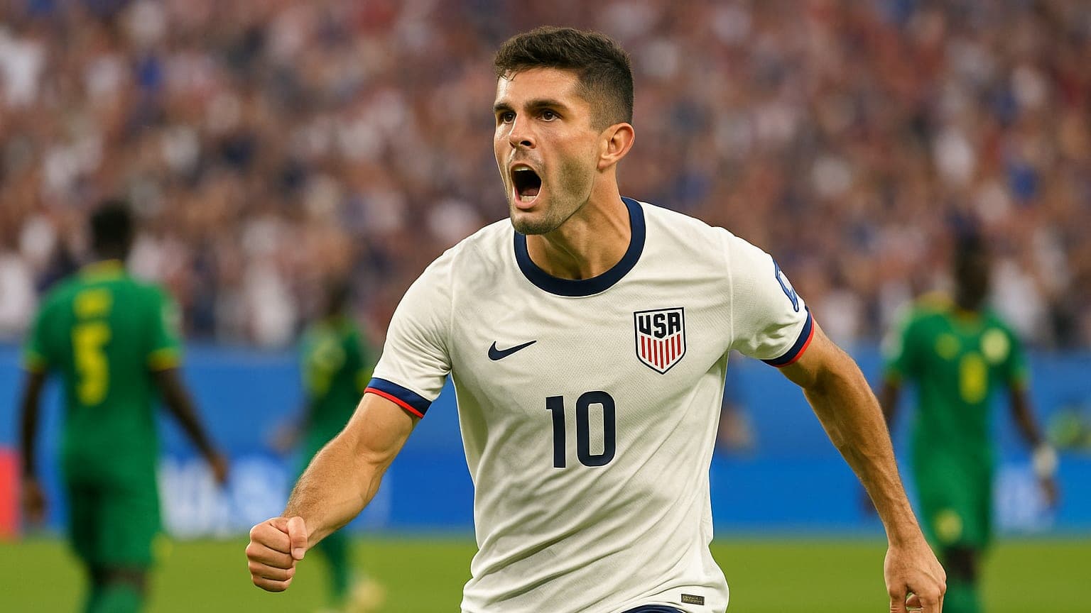 Pulisic Breaks Scoring Drought in U.S. Victory Over Senegal