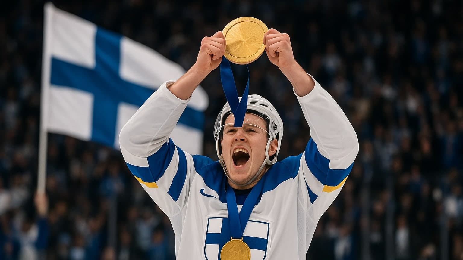 Sabres Rookie Helenius Delivers Gold for Finland