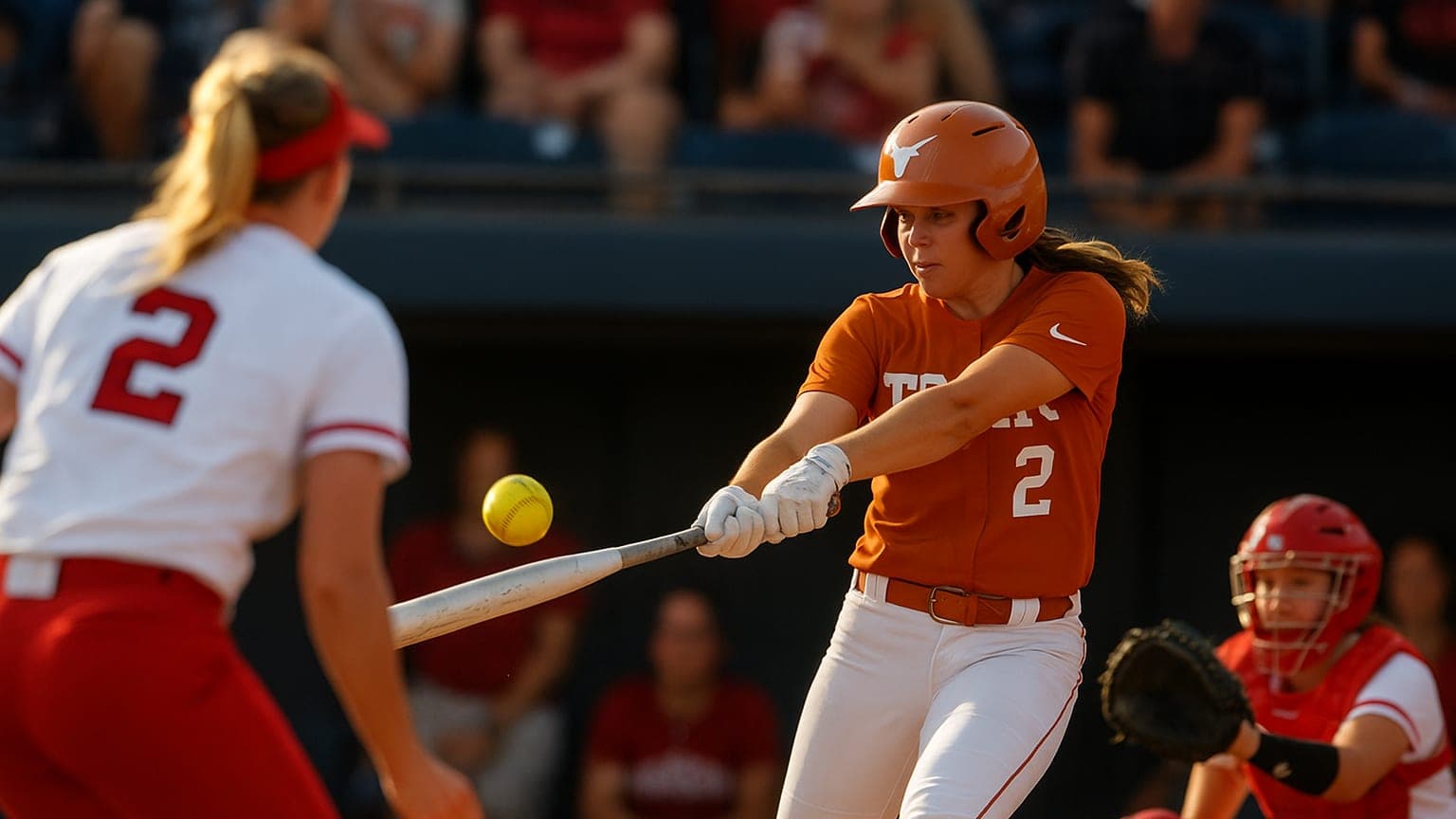 Texas Rallies Past Nebraska at Women's College World Series