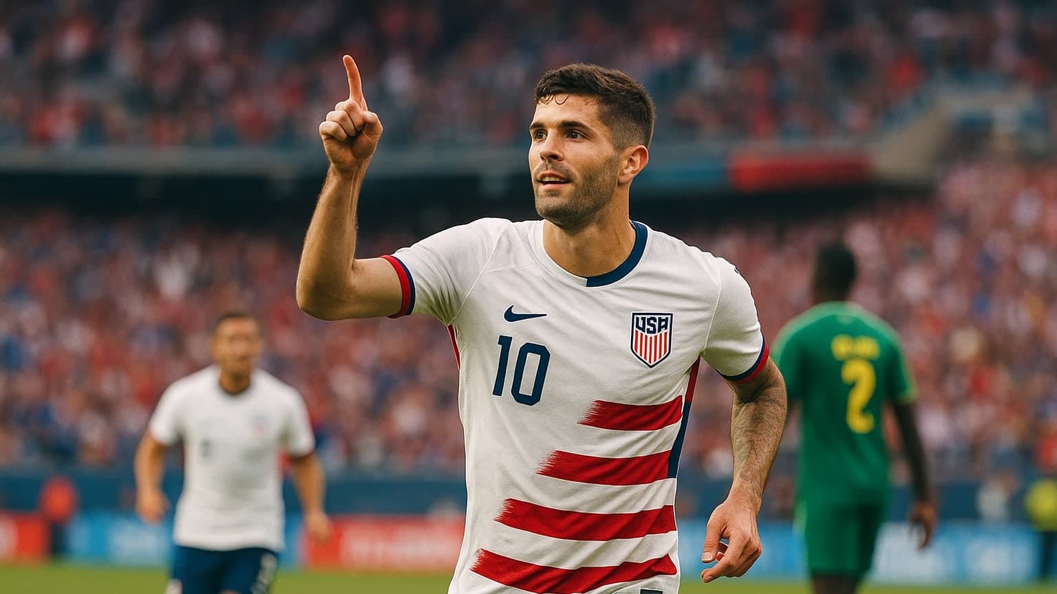 Pulisic Ends Five-Month Goal Drought in U.S. Victory