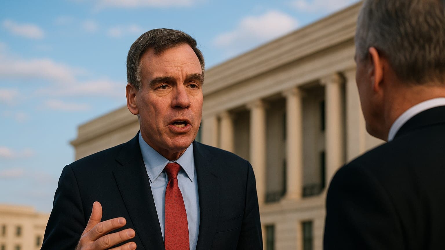 Warner Questions Qualifications of New Intelligence Chief