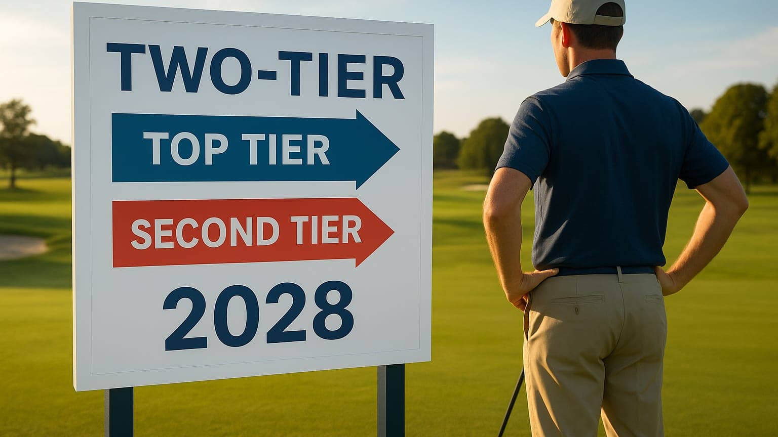 PGA Tour Eyes Two-Tier Tournament System by 2028
