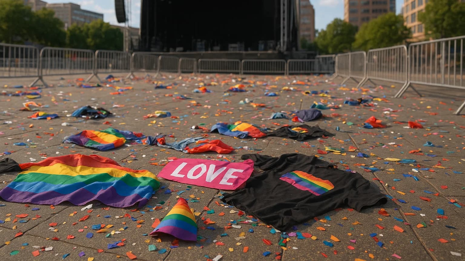 Madonna Surprises Times Square with Free Pride Concert