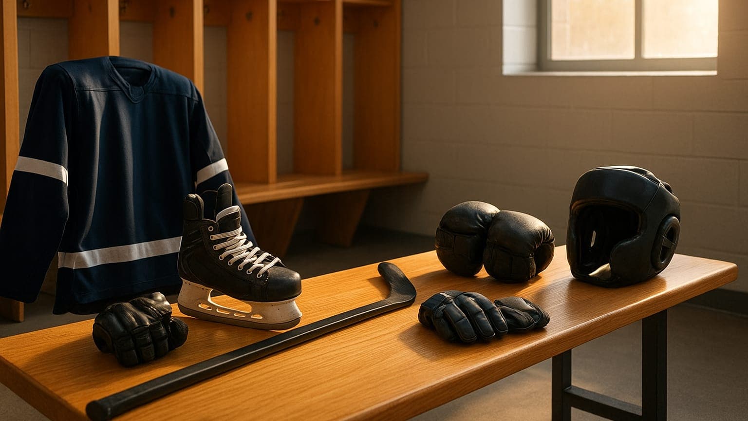 Hockey Legend Offers Upset Advice to UFC Fighter