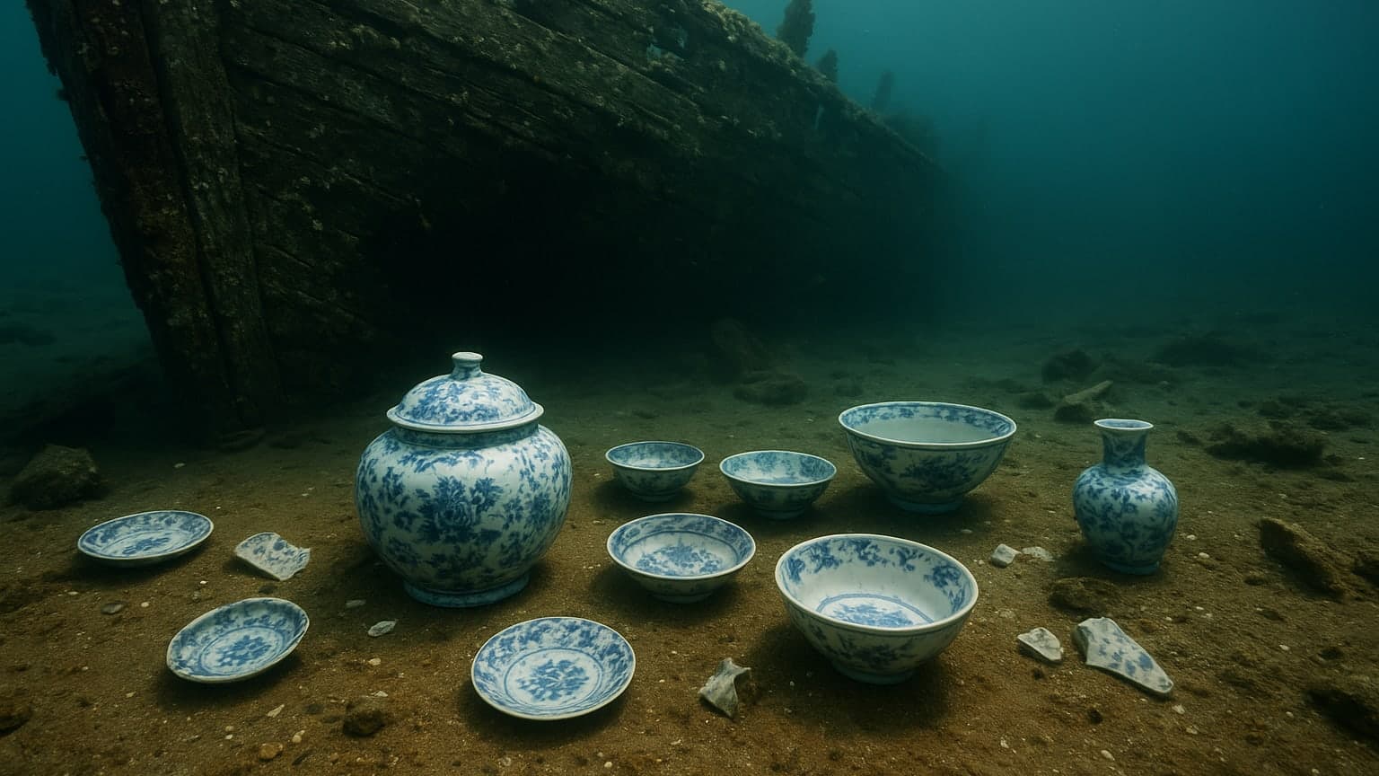 Norwegian Watchmaker Discovers 300-Year-Old Shipwreck Filled with Chinese Porcelain