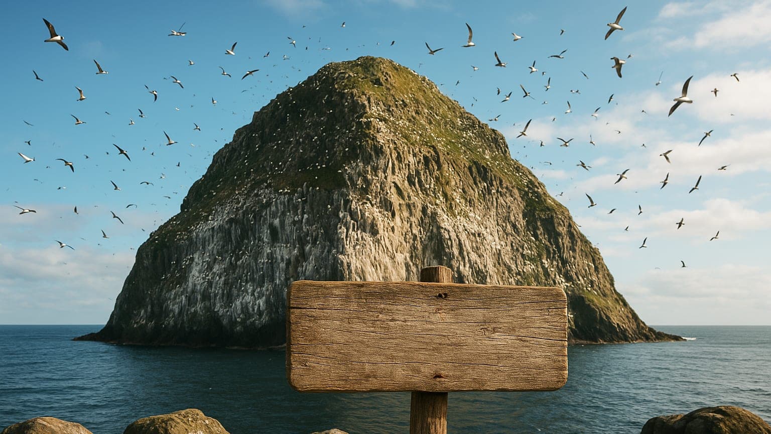 Scottish Noble Family Sells Historic Bass Rock for Conservation