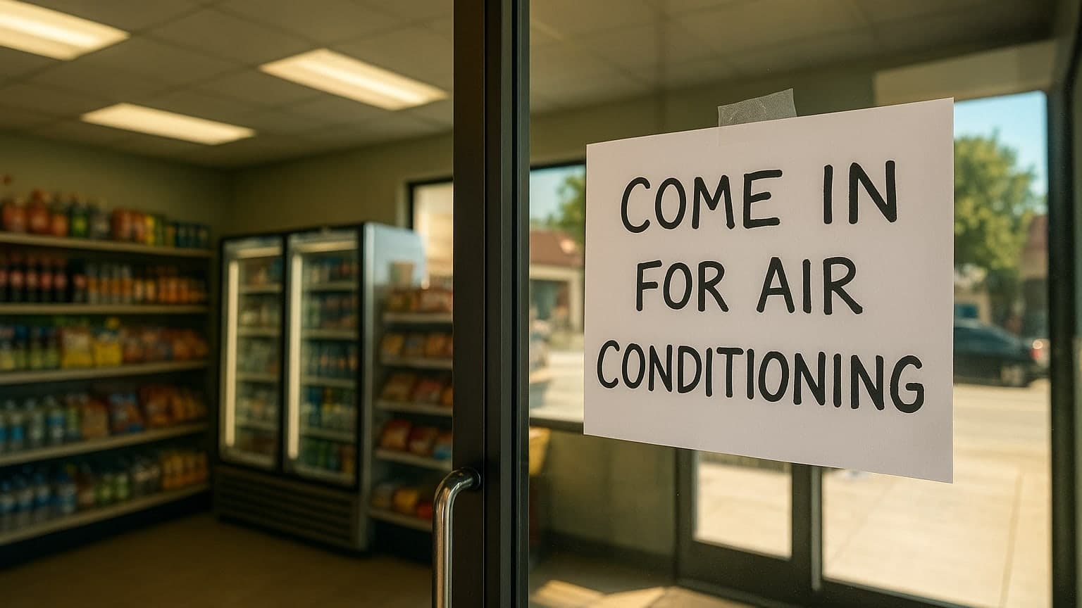 Japanese Store Owner's Heat Relief Signs Go Viral